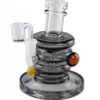 BLAZE GLASS Olie Glasbong Drum Perco with Banger jware.dk https://jware.dk/en/produkt/black-leaf-mercury-boxed-bong-for-herbs-oil/