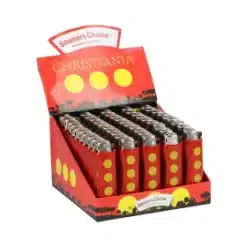 Smokers Choice Christiania Lighter Red