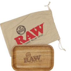 Alternative view of Blandningsbricka av rått trä (27,5 x 18,5 cm)