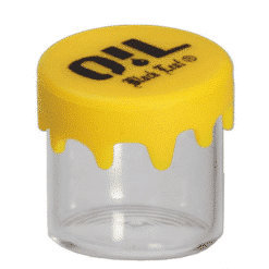 Black leaf Oil Glass jar 7ml