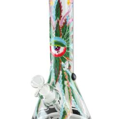 Eye Hand Painted Flask Bong Ice