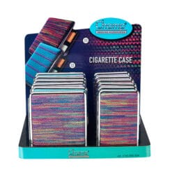 Champ-High Cigaret Etui Stof Farver 20 Kingsize