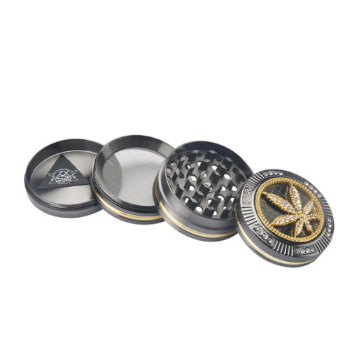 Champ High Metal Leaf Bling Bling slipmaskin Ø50 mm 4 delar - Bild 2