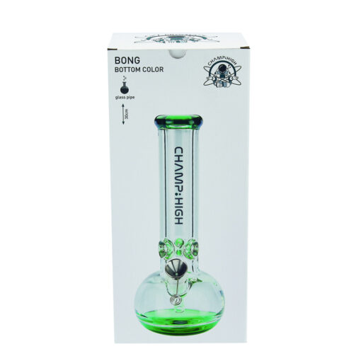 GLASS BONG 30 CM GREEN - Image 3