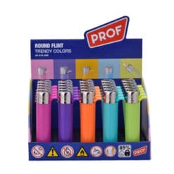 TRENDY COLOR ROUND FLINT LIGHTER