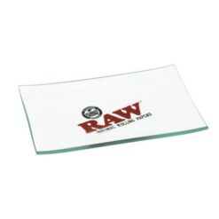 Raw Small Glass Mixing Tray 10.2 X 15.2 cm