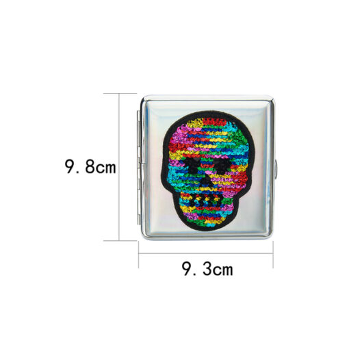 Champ-High Cigarettfodral Smiley/Deadhead 20 Kingsize - Bild 3