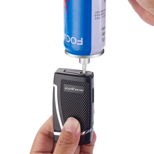 Silver Match Dubbel Blueflame-tändare - Bild 2