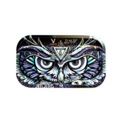 Uggla rullande metallbehållare liten (18 L / 14 W)