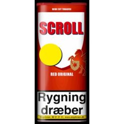 Scroll Red Original Wide Cut 157 Gr Tin Coarse Cut
