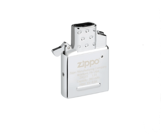 Zippo Arc X Indsats m Micro USB www.jware .dk https://jware.dk/sv/produkt/zippo-original-lighter-double-flame/ Zippo Arc-X insats m/Mikro-USB