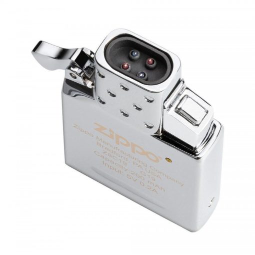 zippo ltr insert arc rechargeable https://jware.dk/sv/produkt/zippo-original-lighter-double-flame/ Zippo Arc-X insats m/Mikro-USB - Bild 3