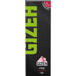 Gizeh Black Flax/Hemp Regular Roll Paper
