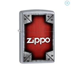 Orgínal ZIPPO street crhom farve Zippo Metal Mesh