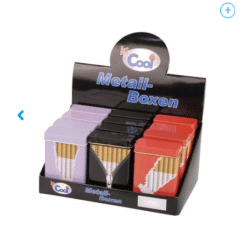 COOL - Cigarette Case Design Metal 20 Kingsize