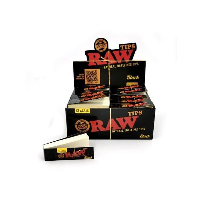 RAW Black Classic Filter Tips 50 stk JWare