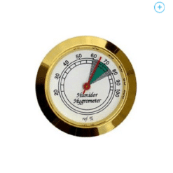 Hygrometer guld 37 mm Indbygget diameter