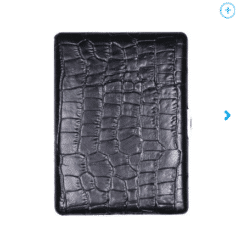 Screenshot 2021 10 28 at 19 33 00 PEARL Zigtt Etui Leder schwarz https://jware.dk/produkt/pearl-etui-laeder-brun-krokodille-100mm-9-kingsize-lange/