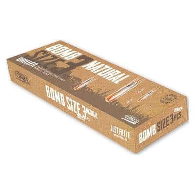 Cones Natural Bomb Size 3 Stk JWARE.DK https://jware.dk/produkt/original-cones-natural-bomb-size-3-stk/ Original Cones Natural Bomb Size 3 Stk
