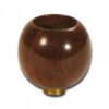 Palisander Bonghoved Rundt Glat JWARE.DK https://jware.dk/en/produkt/carved-round-rosewood-head/