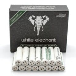 White Elephant 40 Activated Charcoal Filter 9mm
