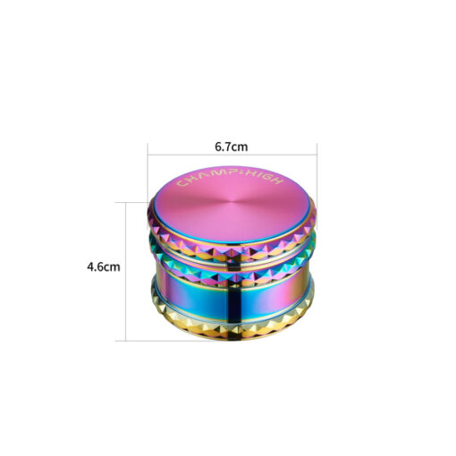 Champ-High Rainbow Grinder 65mm - Bild 3