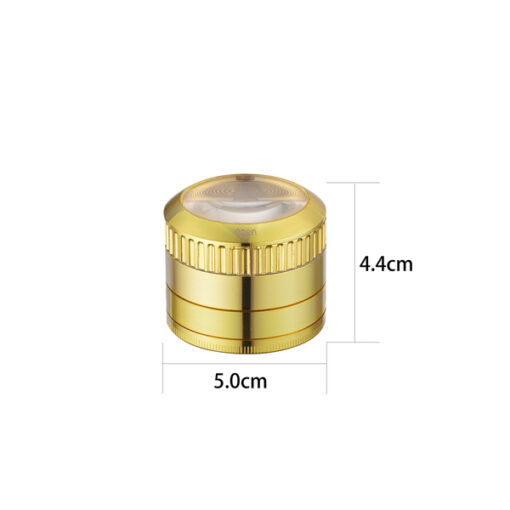 Champ-High Grinder Magnfier Gold 50mm - Image 3