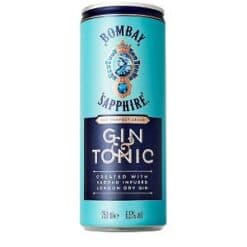 Bombay Sapphire & Tonic 6,5% 25 cl