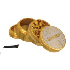 Greengo Grinder 4 Parts Metal gold 50mm