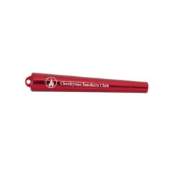 CheekyOne Smokers Club Metal King Size Joint Tube Red
