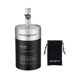 Silver Match Dublin Flint Jetflame Lighter