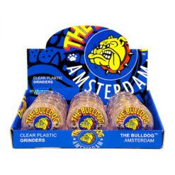 The Bulldog Original Transparent Plastic Grinder 3 delar - 60mm