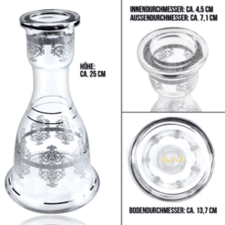 luna hookah tradi clear silver 4 https://jware.dk/sv/produkt/luna-hookah-tradi-clear-silver/