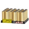 Clipper Micro Crystal Gold Lighter www.jware .dk https://jware.dk/produkt/clipper-stormlighter-metal-mat-sort/