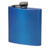 Kolbe i rustfrit staal blaa metallisk skinnende 6 oz 180 ml www.jware .dk https://jware.dk/sv/produkt/hip-flask-in-stainless-steel-red-metallic-shining-6oz-180ml/