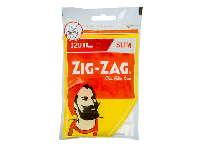 Zig Zag Slim Filter 6 mm 120 Stk www.jware .dk https://jware.dk/produkt/zig-zag-slim-filter-6-mm-120-stk/ Zig-Zag Slim Filter 6 mm 120 Stk