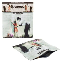 G-Rollz Banksy's Girl Being Frisked 90x80 mm Smellproof Bags 10 st.