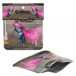G-Rollz Banksy's Graffiti Torchboy 70x60mm Smellproof Bags 10 pcs