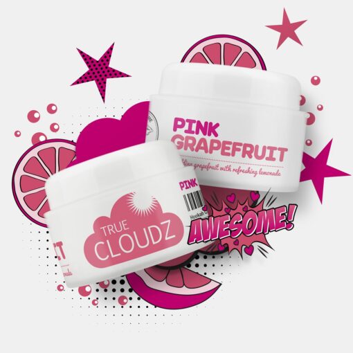 True Cloudz Vandpibe Creme 75g - Billede 2