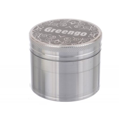 Greengo Kvarn Metall Silver 4-delad 50 mm - Bild 2