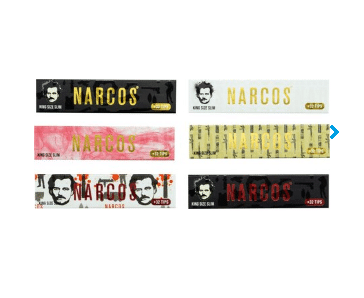 Narcos King Size Slim Limited Edition + Filtertips