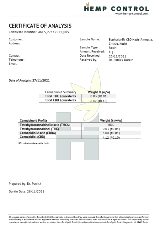 Skaermbillede 2025 11 24 095723 https://jware.dk/en/produkt/euphoria-cbd-hash-6-amnesia-1g/ Euphoria CBD Hash 6% Amnesia 1g - Image 2