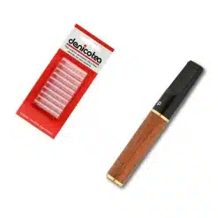 Denicotea Cigaretholder Nice 6mm Valnød + 10 Slim Filter www.jware.dk