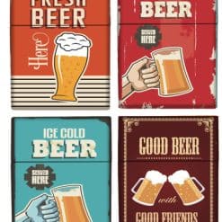 Atomic Cigaret Etui Jump Open Big Box Beer 25 Smøger