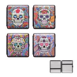 Atomic Cigaretetui M/gummibånd La Catrina 18 Smøger