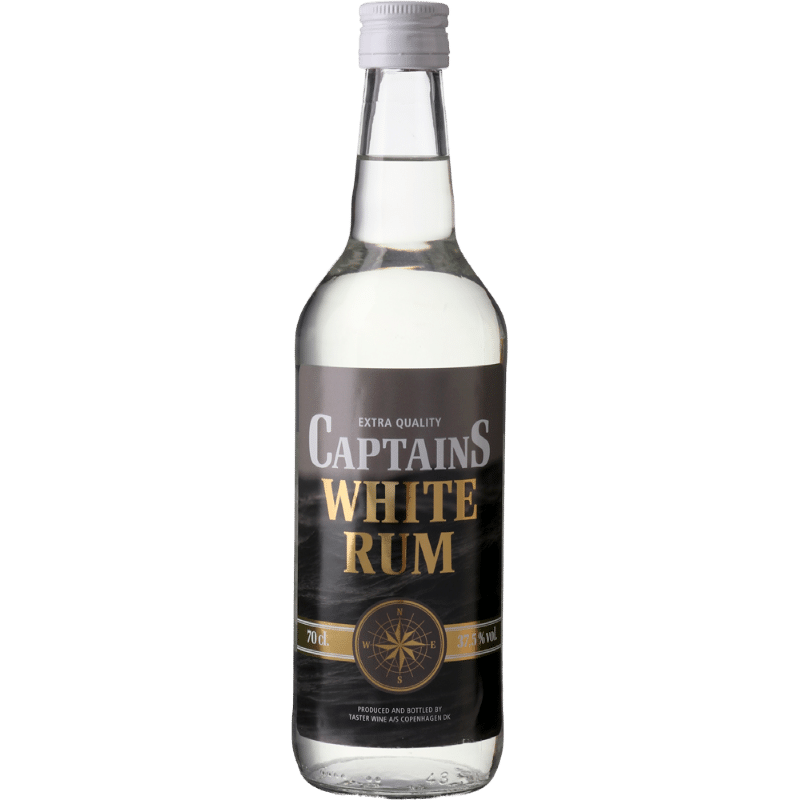 Captains White Rum 37,5% 70 cl - JWare