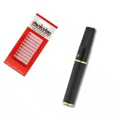 Denicotea Cigarette Holder Nice 6mm Ebony + 10 Slim Filters