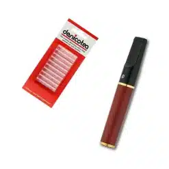 Denicotea Cigaretholder Nice 6mm Mahogni + 10 Slim Filter www.jware.dk