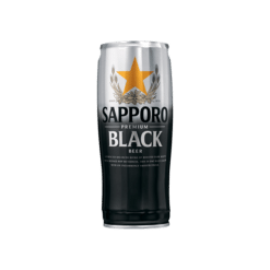 Sapporo Premium Black 12 x 65 cl burk