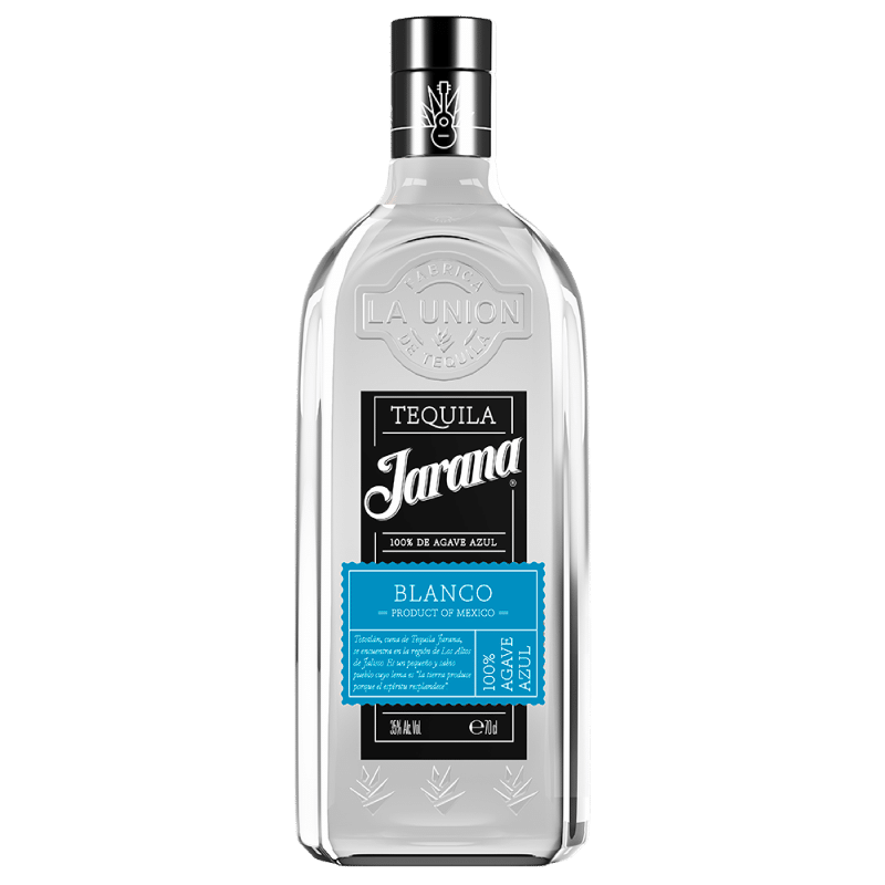 Tequila Jarana Blanco 35 70 cl www.jware .dk https://jware.dk/sv/produkt/tequila-jarana-blanco-35-70-cl/ Tequila Jarana Blanco 35% 70 cl